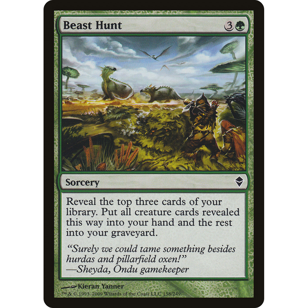 Beast Hunt (ZEN-158) - Zendikar