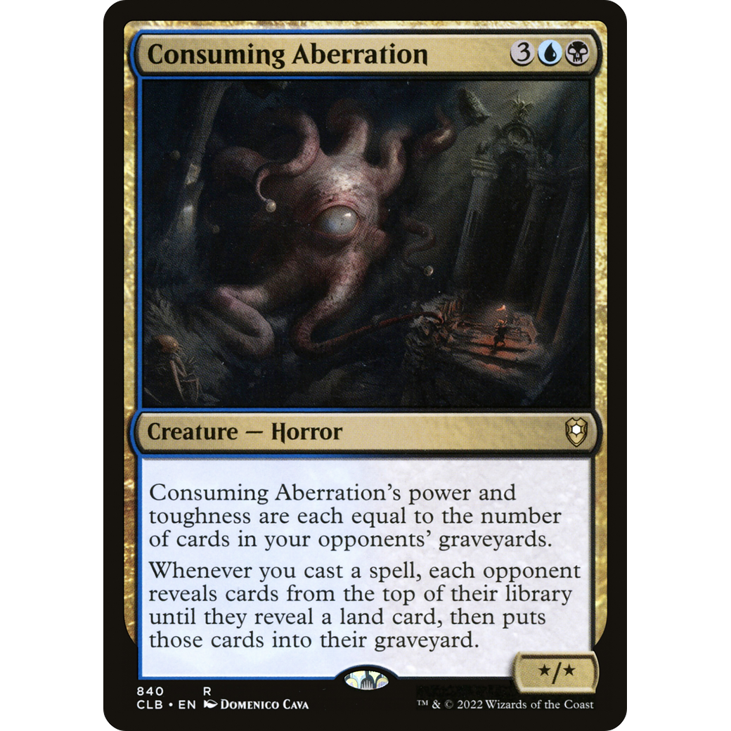 Consuming Aberration (CLB-840) - Commander Legends: Battle for Baldur's Gate
