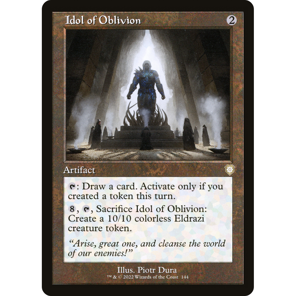 Idol of Oblivion (Retro Frame) (BRC-144) - The Brothers' War Commander