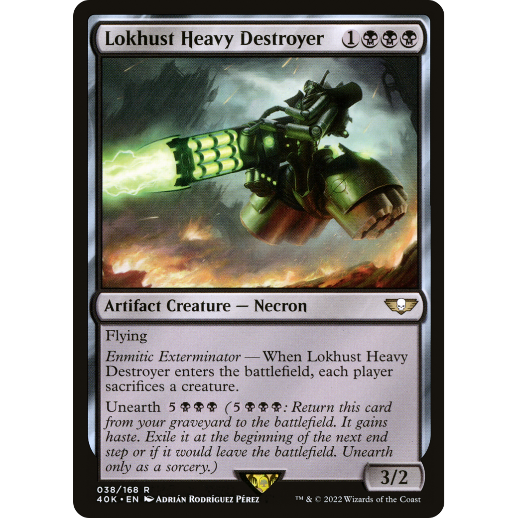 Lokhust Heavy Destroyer (40K-038) - Warhammer 40,000 Commander