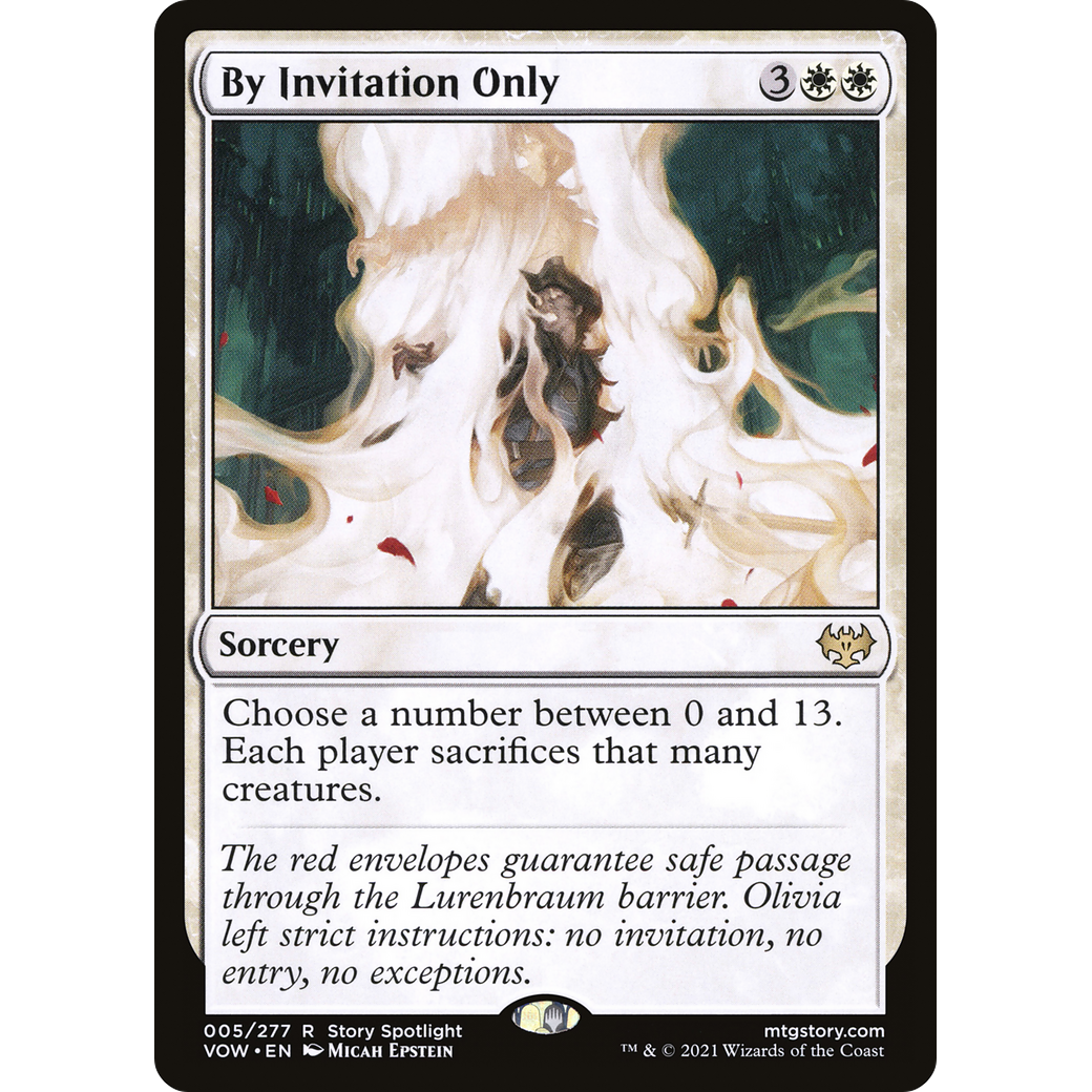 By Invitation Only (VOW-005) - Innistrad: Crimson Vow