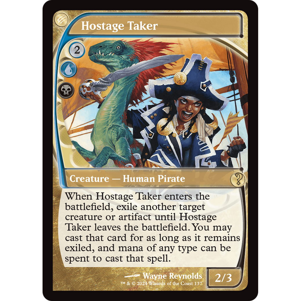 Hostage Taker (Future Sight) (MB2-137) - Mystery Booster 2