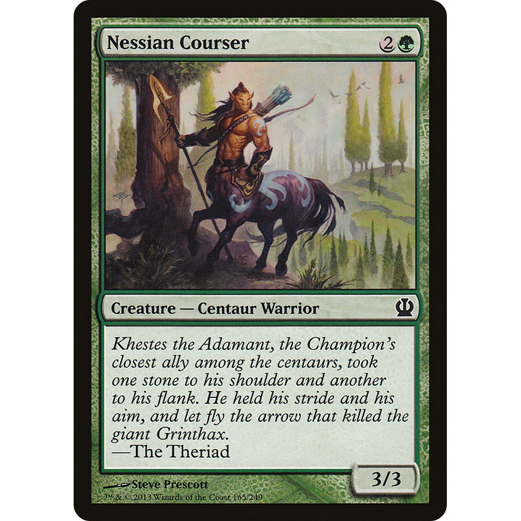 Nessian Courser (THS-165) - Theros Foil