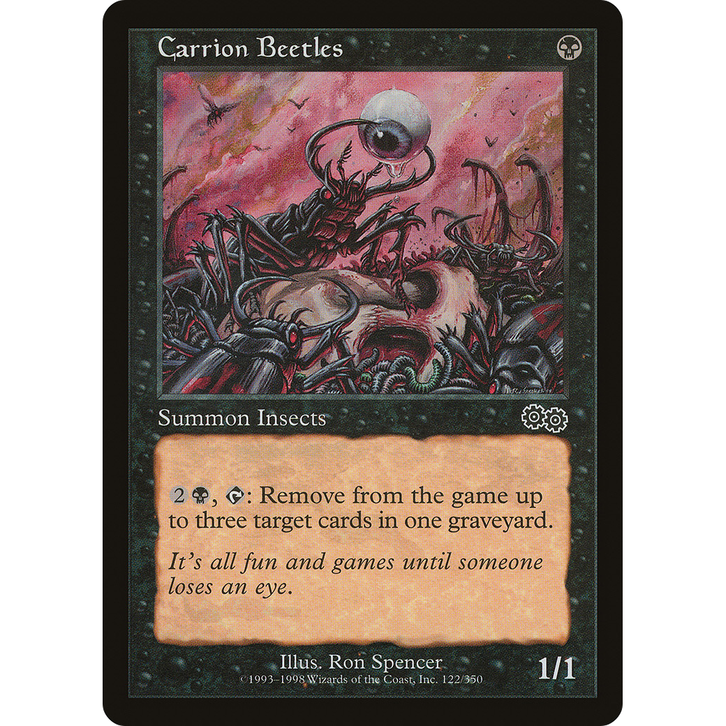 Carrion Beetles (USG-122) - Urza's Saga