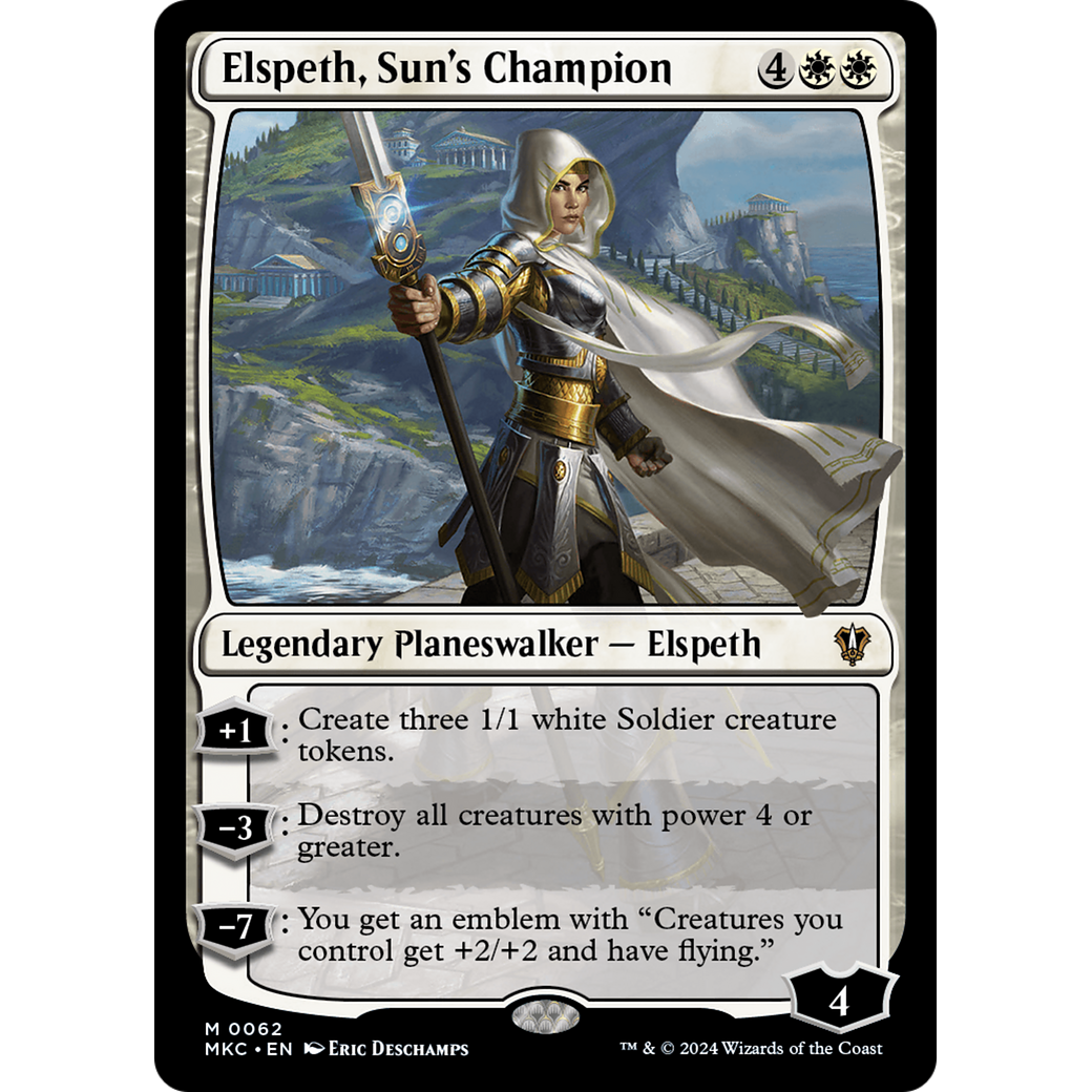 Elspeth, Sun's Champion (MKC-062) - Murders at Karlov Manor Commander