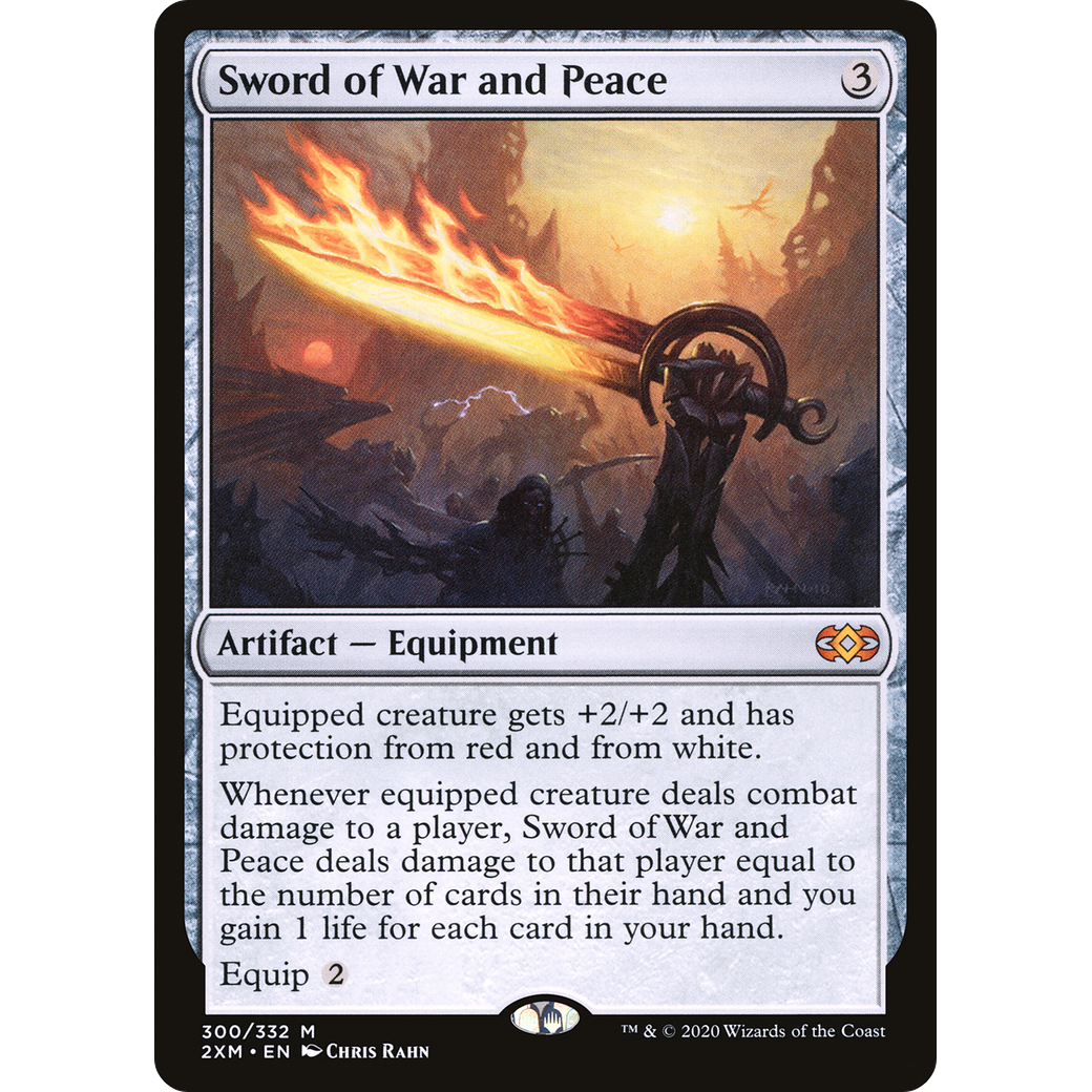 Sword of War and Peace (2XM-300) - Double Masters Foil