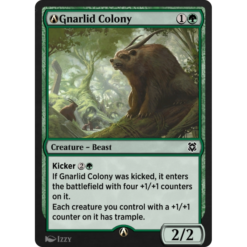 A-Gnarlid Colony (ZNR-A-185) - Zendikar Rising