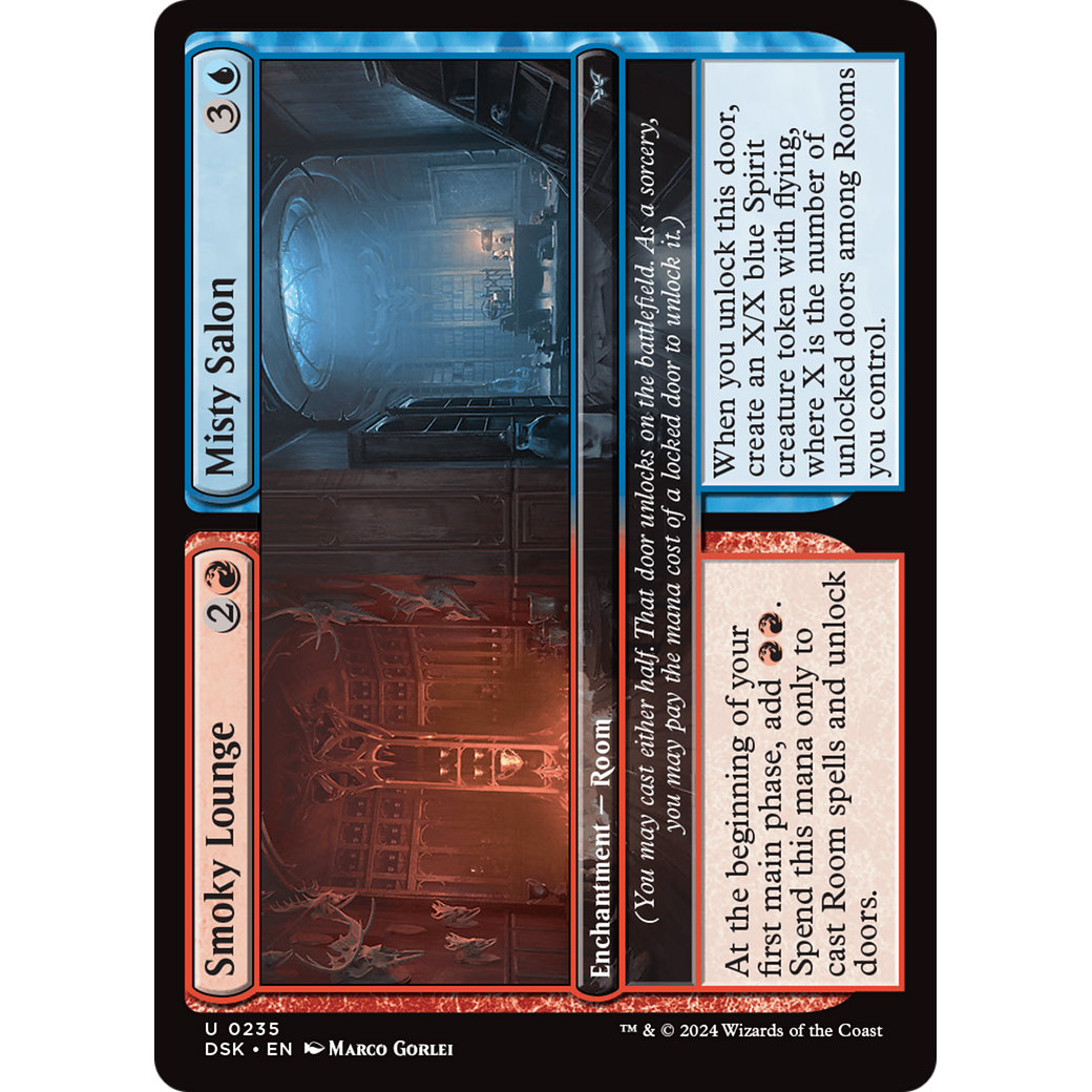 Smoky Lounge // Misty Salon (DSK-235) - Duskmourn: House of Horror