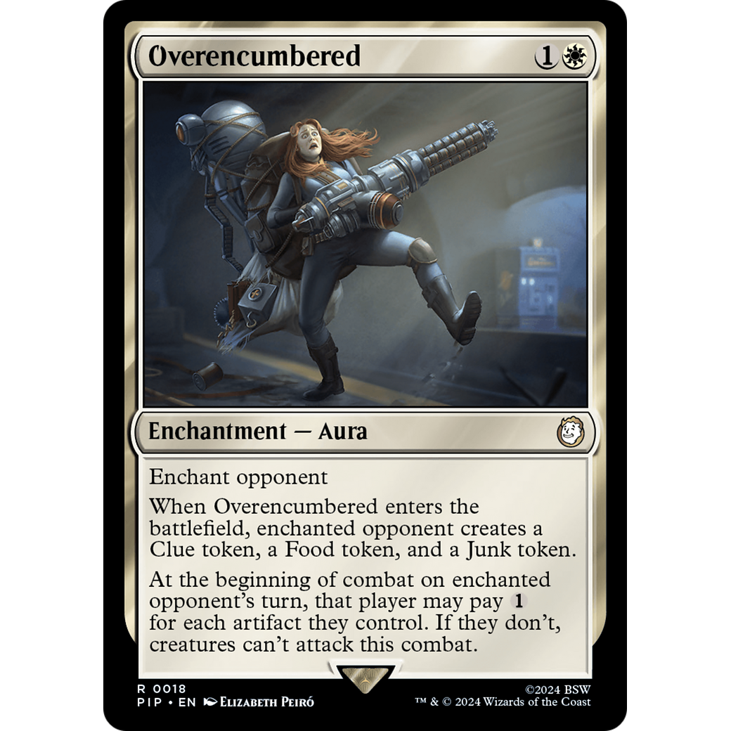 Overencumbered (PIP-018) - Fallout Foil