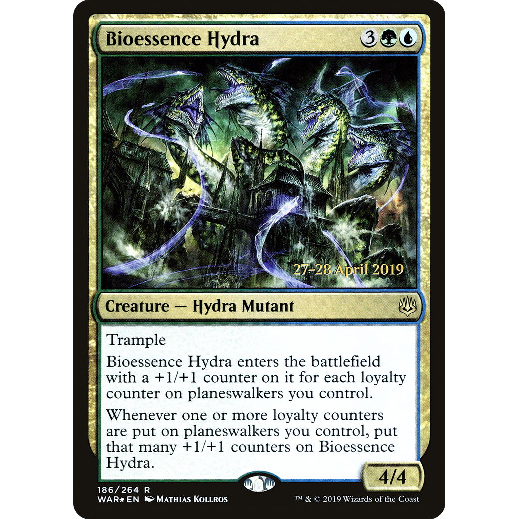 Bioessence Hydra (PRE-186) - War of the Spark Promos Foil