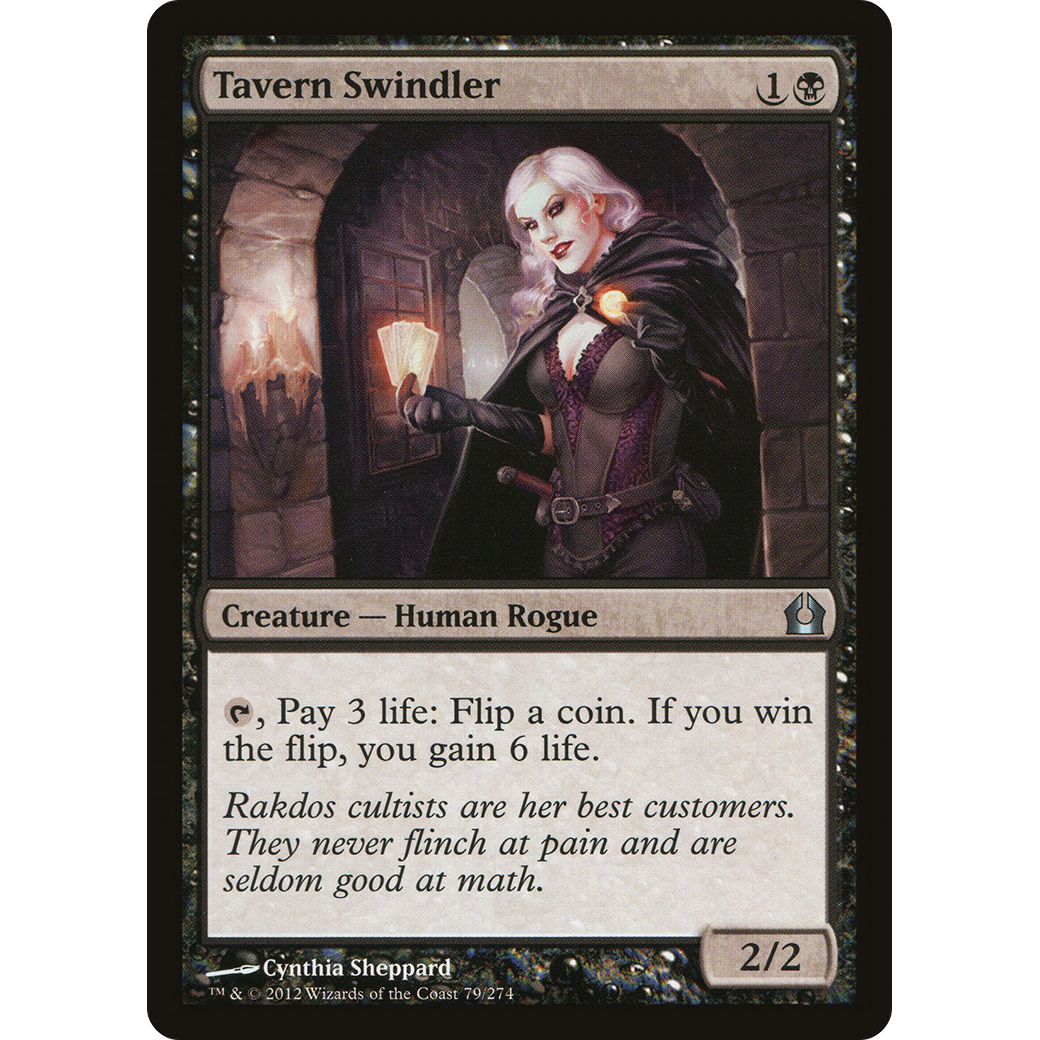 Tavern Swindler (RTR-079) - Return to Ravnica Foil
