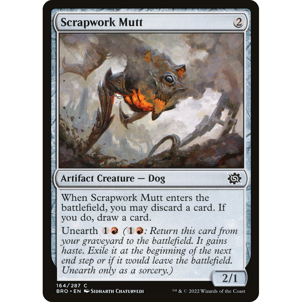 Scrapwork Mutt (BRO-164) - The Brothers' War