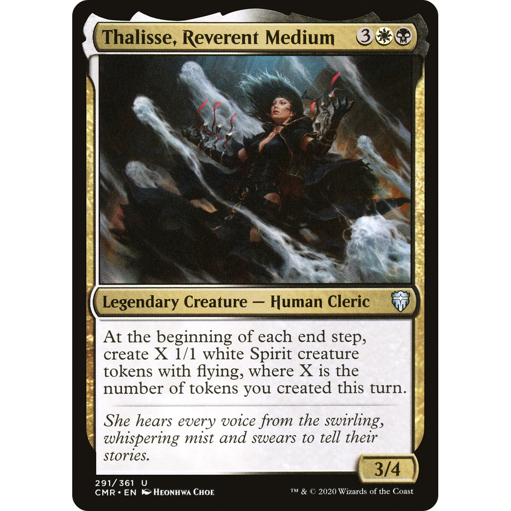 Thalisse, Reverent Medium (CMR-291) - Commander Legends