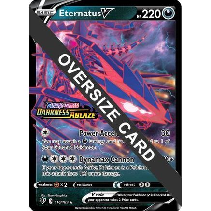 Eternatus V - 116/189 116 - Jumbo Cards Holofoil