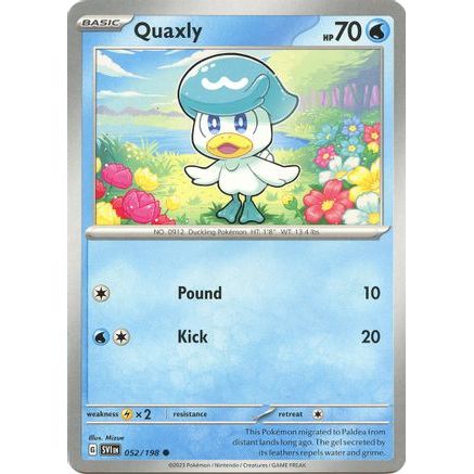 Quaxly 52 - SV01 Scarlet & Violet Base Set Reverse Holofoil