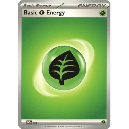 Basic Grass Energy 1 - SV01 Scarlet & Violet Base Set Reverse Holofoil