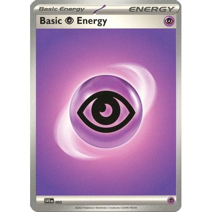 Basic Psychic Energy 5 - SV01 Scarlet & Violet Base Set