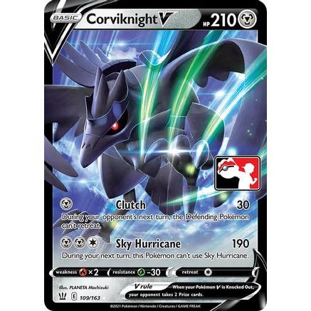 Corviknight V 109 - Prize Pack Series Cards Holofoil
