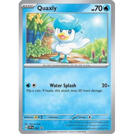 Quaxly - 003 3 - SV Scarlet & Violet Promo Cards Holofoil
