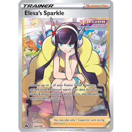 Elesa's Sparkle (Full Art) 147/159 - Crown Zenith Holofoil