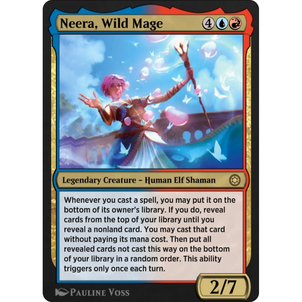 Neera, Wild Mage (HBG-245) - Alchemy Horizons: Baldur's Gate