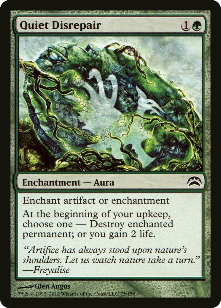 Quiet Disrepair (PC2-075) - Planechase 2012 Foil