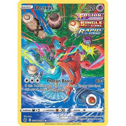 Deoxys GG12/70 - Crown Zenith Galarian Gallery Holofoil