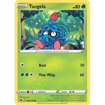 Tangela 4/159 - Crown Zenith