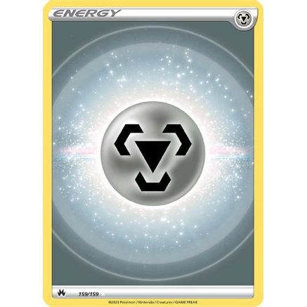 Metal Energy (Texture Full Art) 159/159 - Crown Zenith Holofoil