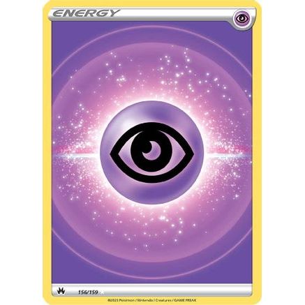 Psychic Energy (Texture Full Art) 156/159 - Crown Zenith Holofoil