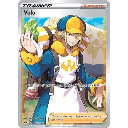 Volo (Full Art) 151/159 - Crown Zenith Holofoil