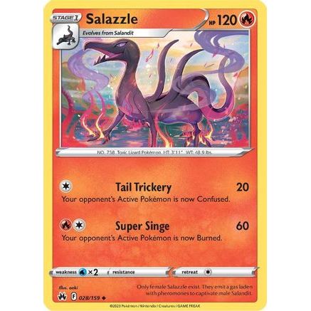 Salazzle 28/159 - Crown Zenith