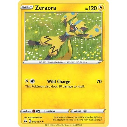 Zeraora 52/159 - Crown Zenith