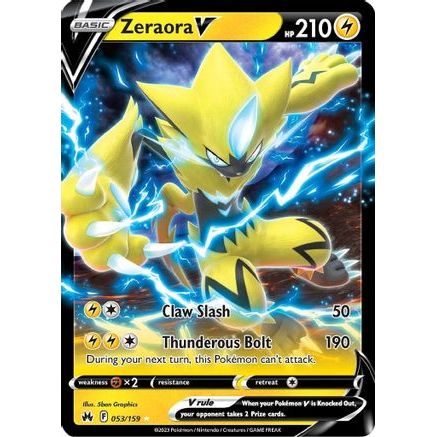Zeraora V 53/159 - Crown Zenith Holofoil