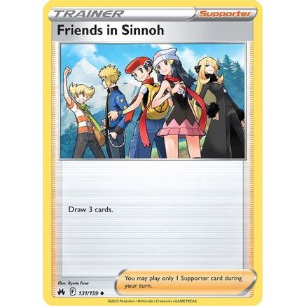 Friends in Sinnoh 131/159 - Crown Zenith Reverse Holofoil