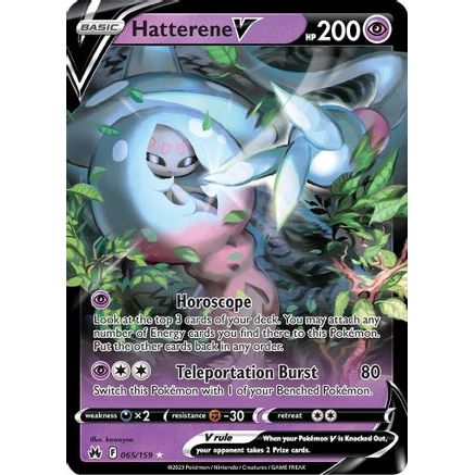 Hatterene V 65/159 - Crown Zenith Holofoil