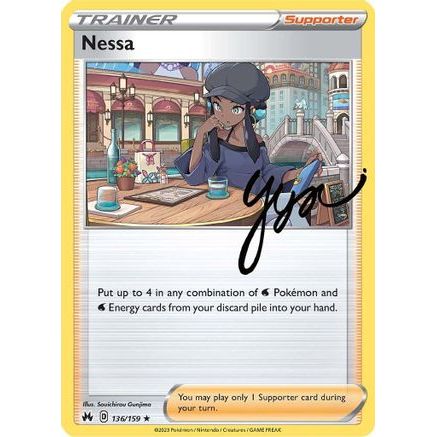 Nessa 136/159 - Crown Zenith Holofoil