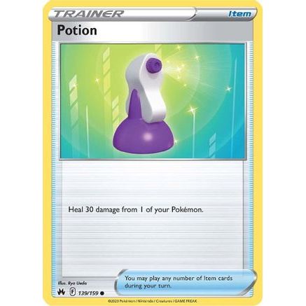 Potion 139/159 - Crown Zenith Reverse Holofoil