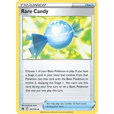 Rare Candy 141/159 - Crown Zenith Reverse Holofoil