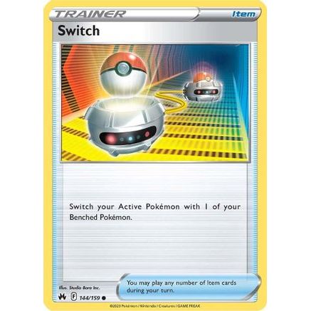 Switch 144/159 - Crown Zenith Reverse Holofoil