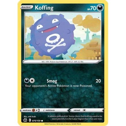 Koffing 75/159 - Crown Zenith