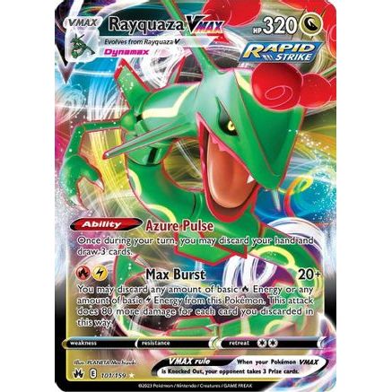 Rayquaza VMAX (101) 101/159 - Crown Zenith Holofoil