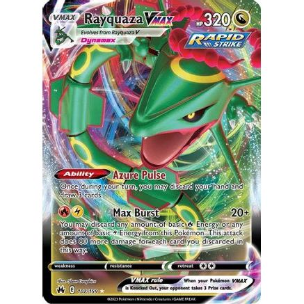 Rayquaza VMAX (102) 102/159 - Crown Zenith Holofoil