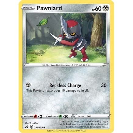 Pawniard (91) 91/159 - Crown Zenith