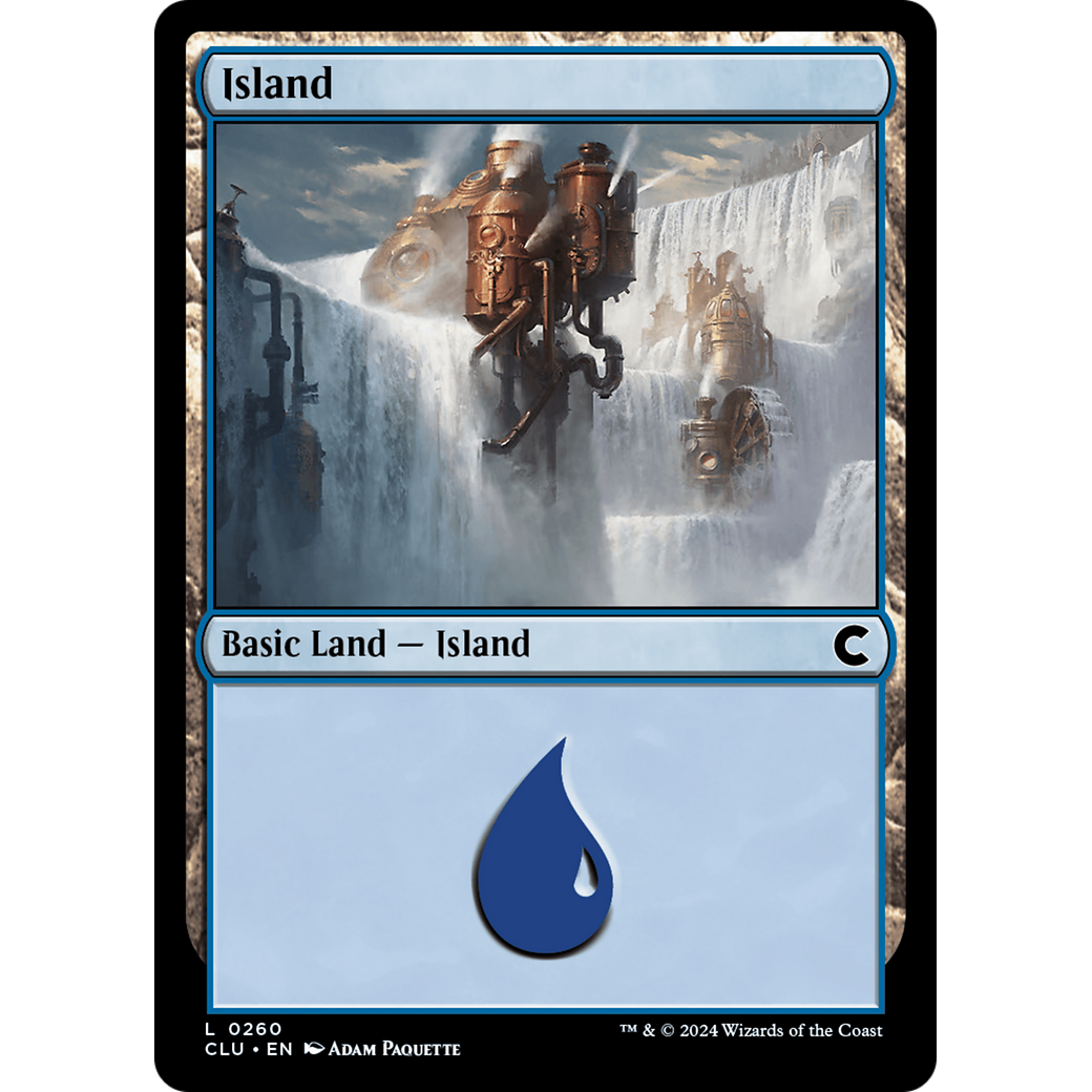 Island (0260) (CLU-260) - Ravnica: Clue Edition