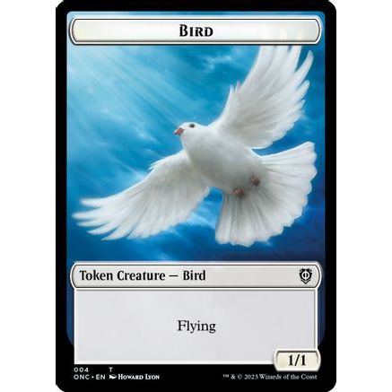 Bird // Cat Double-sided Token (ONC-) - Commander: Phyrexia: All Will Be One