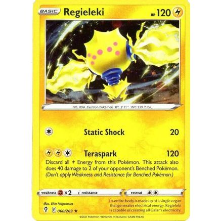 Regieleki - 060/203 (Cosmos Holo) 60 - Miscellaneous Cards & Products Holofoil