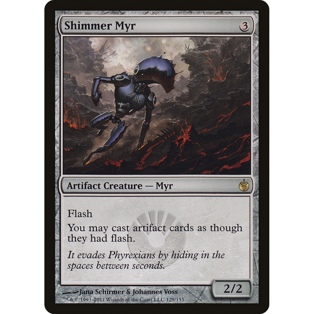 Shimmer Myr (MBS-129) - Mirrodin Besieged
