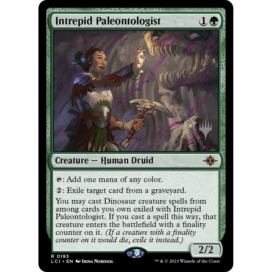 Intrepid Paleontologist (PPLCI-193P) - The Lost Caverns of Ixalan Promos Foil