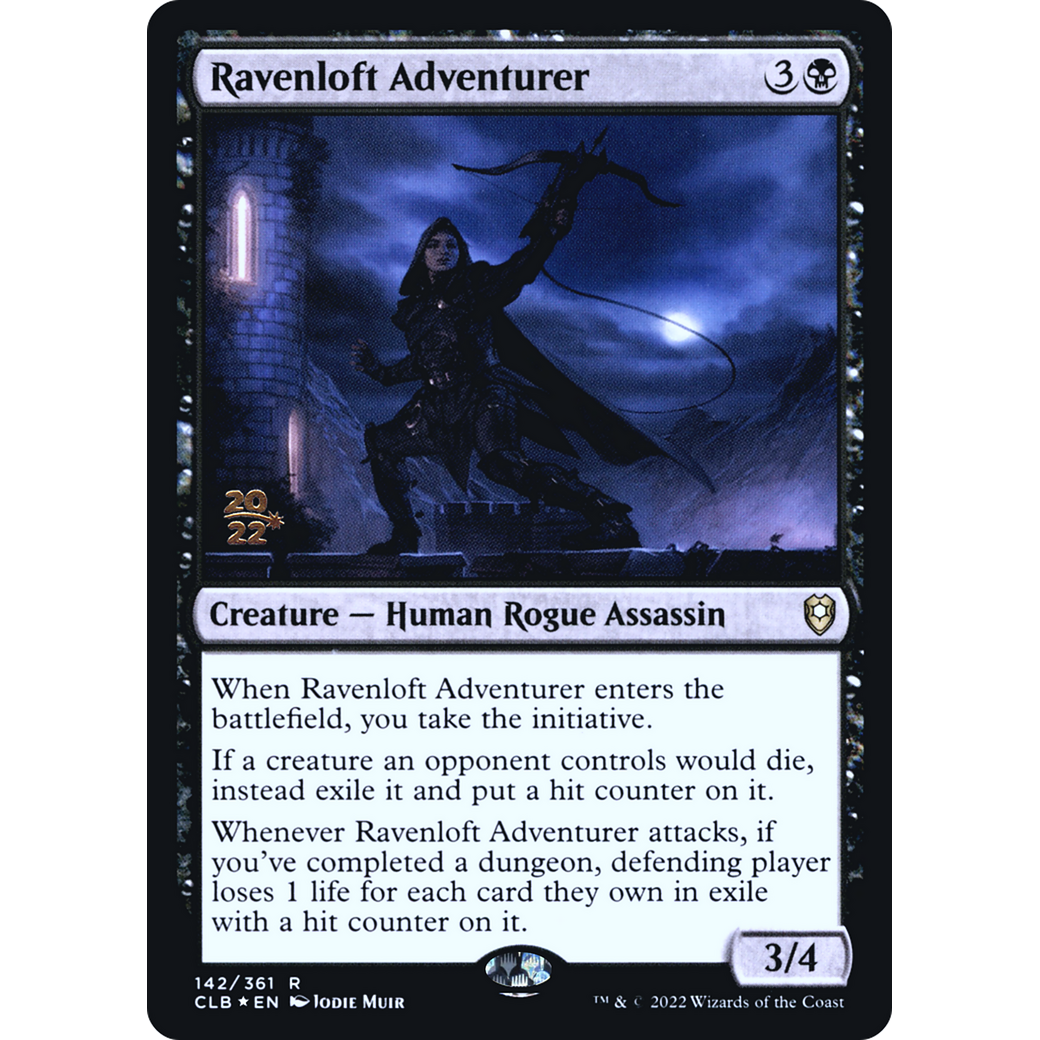 Ravenloft Adventurer (PRE-142S) - Battle for Baldur's Gate Promos Foil